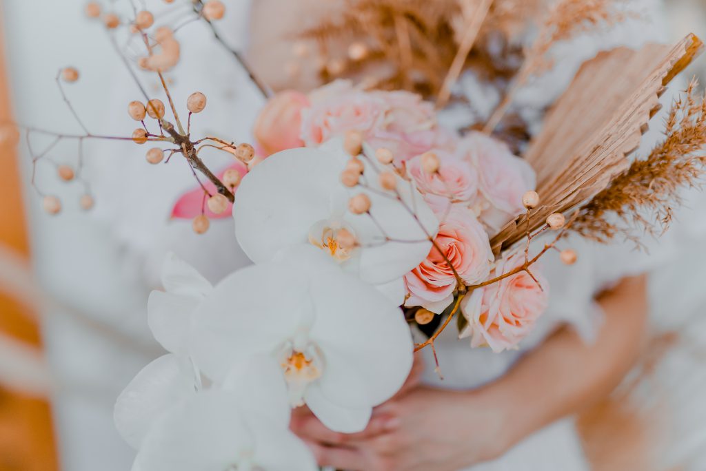 Pink tablescape detail - 3
